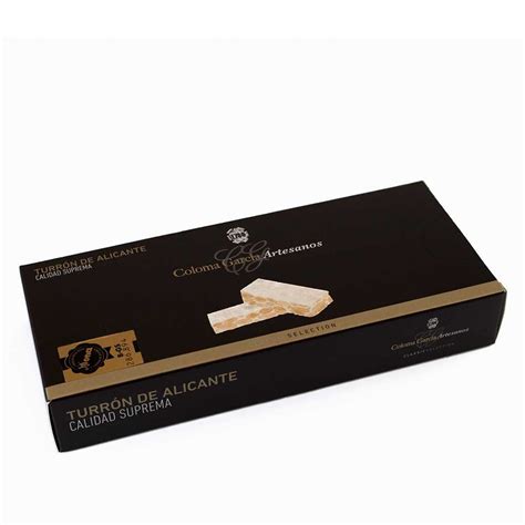 Original nougat from Alicante - Turrón de Alicante Classic Selection - Coloma García - 200 g