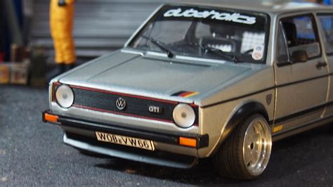 VW Golf GTi Mk1 1976 model By vitesse total one off modified tuning,umbau — CS-DIECAST-TUNING