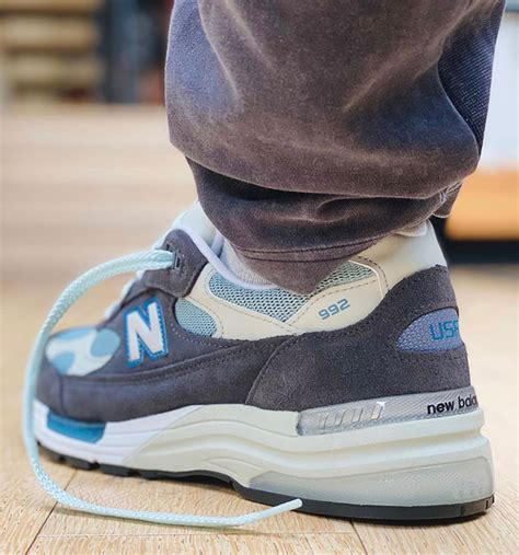 Kith x New Balance 992 "Steel Blue" Release Date | Nice Kicks