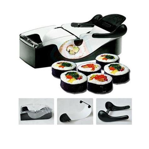 Sushi Maker Roll Roller Kitchen DIY Rice Easy Cutter Magic Mold Machine Perfect | Sushi maker ...