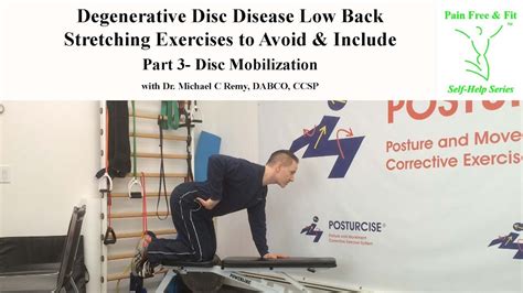 Degenerative Disc Disease Exercises to Avoid and Include- Stretches ...