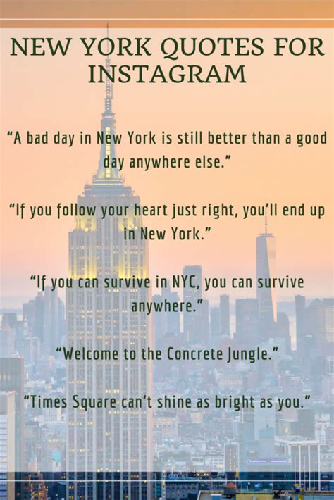 75+ New York Quotes & Captions (For Instagram & Inspiration)