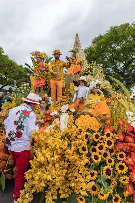 The Madeira Flower Festival , Funchal, Madeira, Portugal Editorial ...