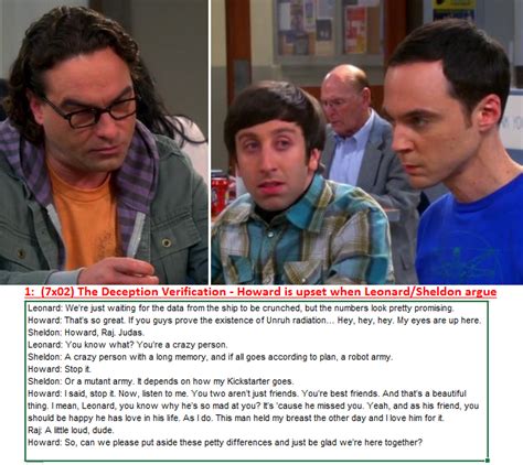 The Big Bang Theory - Leonard/Sheldon Friendship Thread #8: Because ...