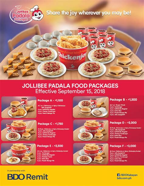 Jollibee Menu Prices Ph