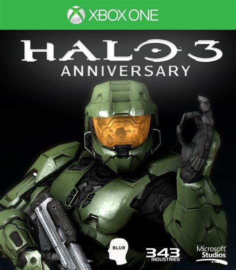 Viewing full size Halo 3 Anniversary box cover