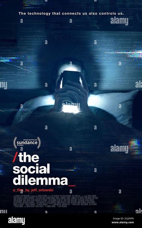 THE SOCIAL DILEMMA, US poster, 2020. © Netflix / Courtesy Everett Collection Stock Photo - Alamy