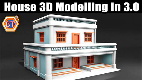 Blender Tutorial - House 3D Modelling in 3.0 - YouTube