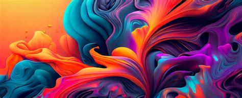 Premium Photo | 3d colorful abstract wallpaper