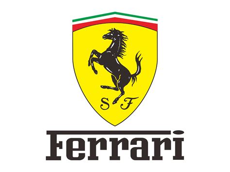 Logo Ferrari Vector Cdr & Png HD - Logo Vector