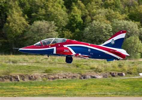 Bodø Air Show 2012 - Hawk T.1 XX278 of the Royal Air Force Hawk Display Team 2012