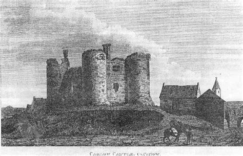 Carlow Castle c.1680