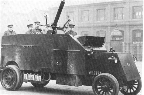 Pierce-Arrow Armoured Lorry | Armored vehicles, Armored truck, Armoured ...