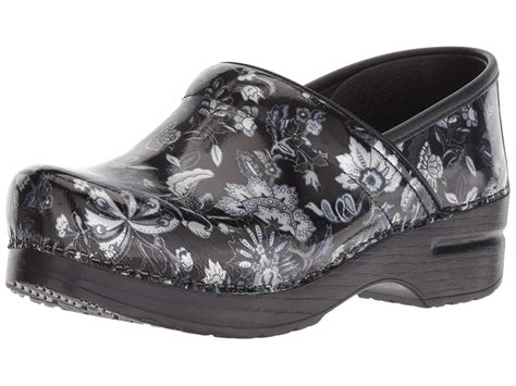 Dansko - Dansko Womens Professional Leather Closed Toe Clogs, Black ...