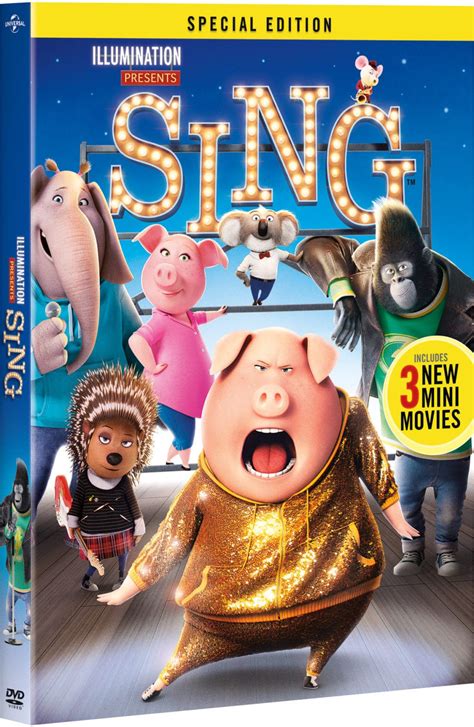 SING Special Edition Is Now Out on Blu-ray & DVD!