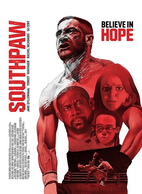 Southpaw Poster - Working Process | Southpaw movie, Movie posters, Movie card