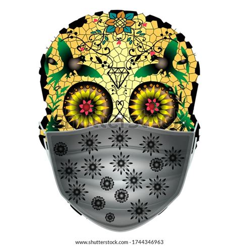 13,101 Skull Mask Drawing Images, Stock Photos & Vectors | Shutterstock