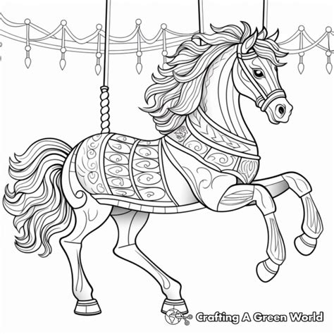 Rainbow Horse Coloring Pages - Free & Printable!