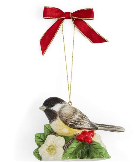 Spode Christmas Tree Collection Chickadee Ornament | Dillard's