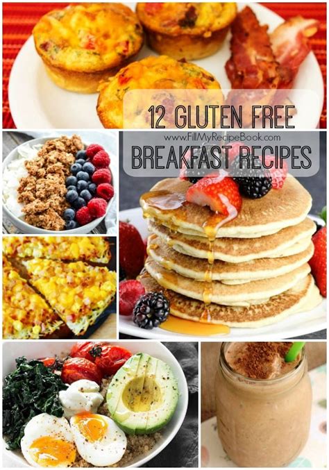 12 Gluten Free Breakfast Recipes | Gluten free recipes for breakfast, Breakfast, Breakfast recipes