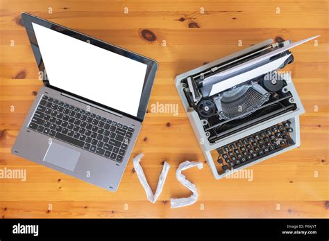 Old Technology Vs New Technology High Resolution Stock Photography and ...