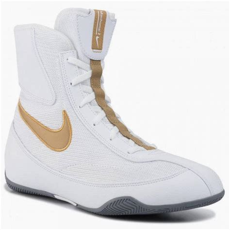 NIKE MACHOMAI 2 BOXING SHOES - WHITE - MMATeam.gr