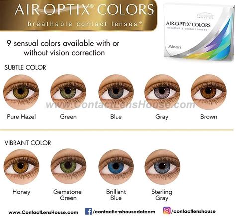 Air Optix Colors Pure Hazel Circle Lenses