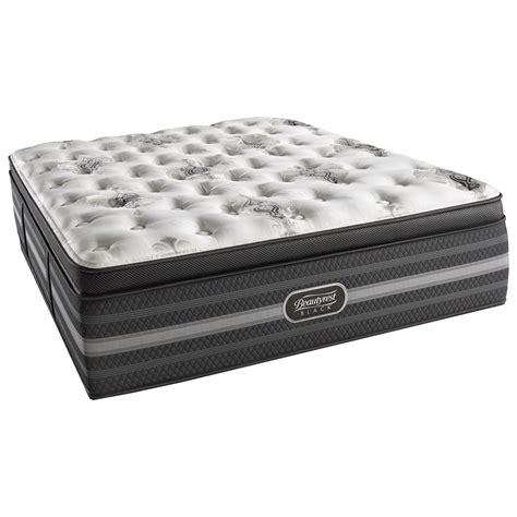 Beautyrest BR Black Sonya Queen Luxury Firm Pillow Top Mattress | Darvin Furniture | Mattresses