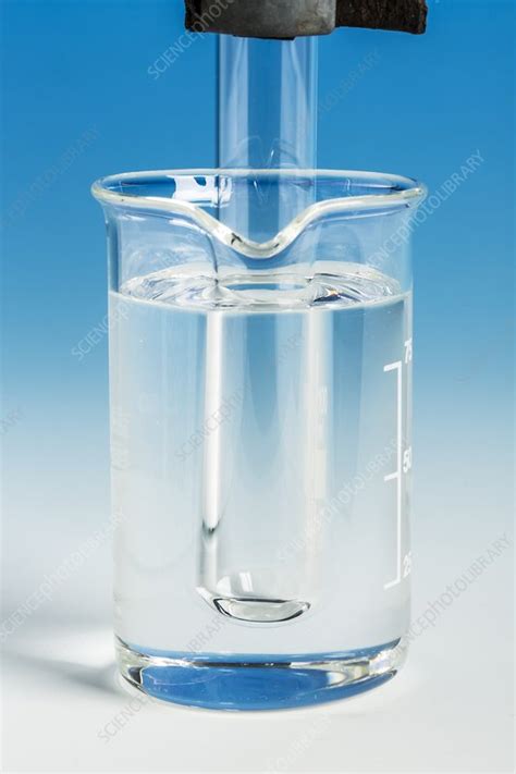 Refraction of light experiment - Stock Image - C028/4202 - Science Photo Library