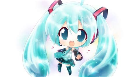 Chibi Hatsune Miku Wallpapers - Top Free Chibi Hatsune Miku Backgrounds ...