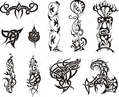 Tribal tattoo designs Stock Vector by ©rorius 13737648