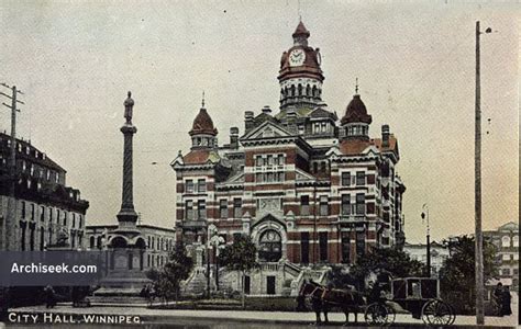 1886 – City Hall, Winnipeg, Manitoba | Architecture @ Archiseek.com