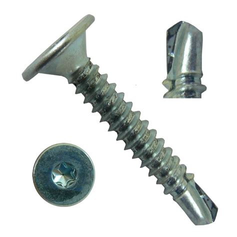 SELF DRILLING WAFER HEAD SCREW #10-16 X 1-1/4\" Wood to Metal - Self ...