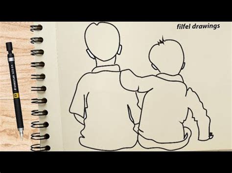 friendship Art Drawings Boys - Toni Carollo