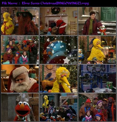 Sesame Street Elmo Saves Christmas Part