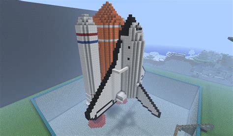 Rocket Ship Minecraft Map