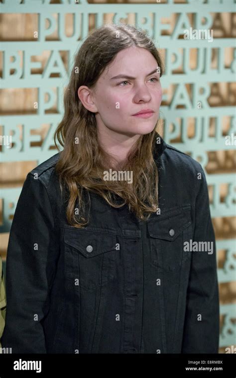 The singer Eliot Sumner, daughter of musician Sting, at the clothing brand party of Pull & Bea ...