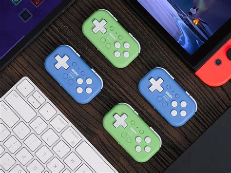 The 8BitDo Micro is compact and has 16 buttons