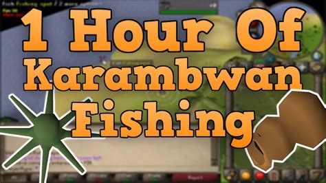 OSRS Fishing Karambwan Guide 2021 - YouTube