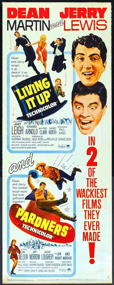 Dean Martin Jerry Lewis movies | Películas vintage, Carteles de ...