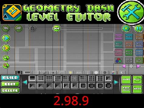 Geometry Dash Level Editor 2.98.9