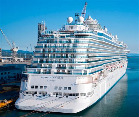 Enchanted Princess fue entregado por Fincantieri en una ceremonia virtual