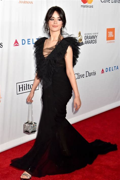 Camila Cabello at Clive Davis’ Pre-Grammy Gala, 2018 | Formal dresses long, Best red carpet ...