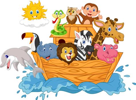 Cartoon Noah's Ark Stock Illustrations – 226 Cartoon Noah's Ark Stock ...