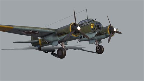 Junkers Ju 88 Bomber - Buy Royalty Free 3D model by Tim Samedov ...