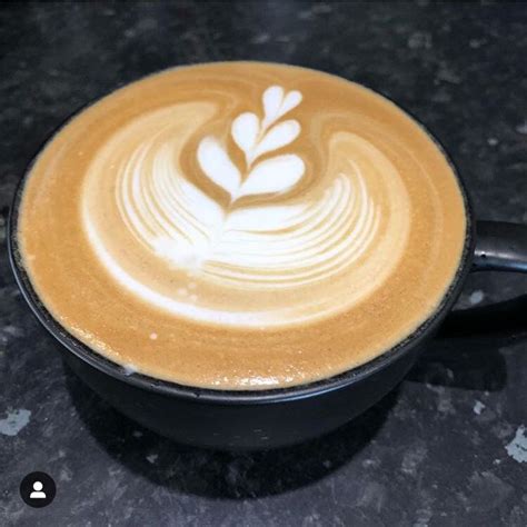 Sam smashing out the flat white latte art ️