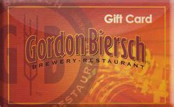 Buy Gordon Biersch Gift Card at Discount - 27.50% off