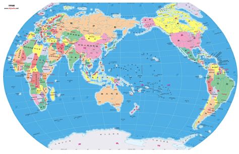 World Map with High Definition Full Picture