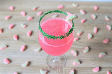 Sour Patch Watermelons Vodka Slushie Recipe with Photos | POPSUGAR Food