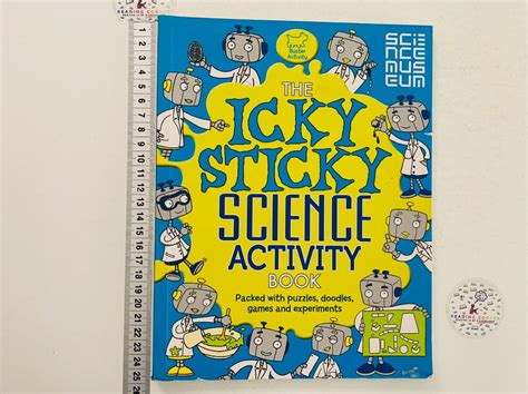 The Icky Sticky Science Activity book | ReadingCorner.ro